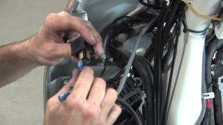 How to Install an Air Horn on a Vespa GTS [upl. by Anoyek]