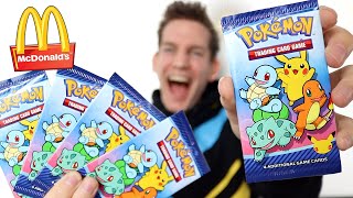 Opening Pokémon Boosters Until I Pull McDonalds Pikachu [upl. by Ylsel706]