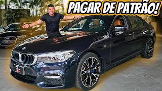 BMW 530i M Sport 2018  Carrão luxuoso e imponente mas ESQUECIDO [upl. by Euqinaj]