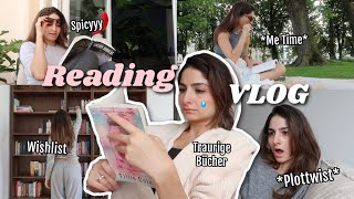 Gehypte Bücher Live Reaktionen Bookshopping ampampamp  READING VLOG ohne Spoiler [upl. by Roter90]