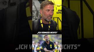 Ansage von Kloppo Die Fußballwelt vermisst die TrainerLegende dennoch [upl. by Etnohc]