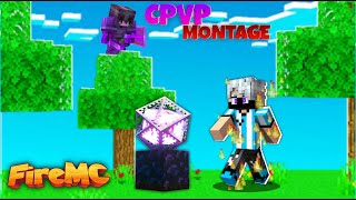 Fire MC 1V1 CPVP Montage  PSD1 Server  FIRE MC [upl. by Berget]