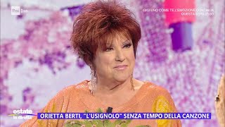 Orietta Berti storia e successi dellusignolo di Cavriago  Estate in diretta 13062024 [upl. by Zerelda960]