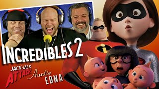 Another Incredible film and shorts Incredibles 2 Jack Jack attack amp Auntie Edna movie reaction [upl. by Kluge]