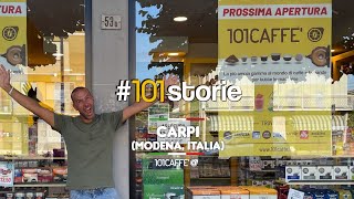 101storie  Franchising 101caffè Carpi [upl. by Aisilef]