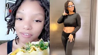 Halle Bailey Reveals Why She Is No Longer Vegan After 13 Years 🍗 [upl. by Adamik]