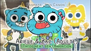 Arielle amp ZacTrendencias TiktokTAFOG NEXT GEN ANIMATION Aislep ampHeatherStudios FANMADE [upl. by Clower640]