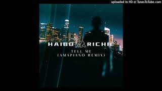 Haibo Richie  Tell Me Amapiano Remix [upl. by Cirri]