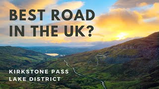 The Best Road in the UK Driving the Kirkstone Pass in the Lake District [upl. by Kostival]