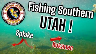 Southern Utah Fishing  Panguitch Lake Fish Lake and Navajo Lake Utah  Ultralight Trout Fishing [upl. by Elbam]