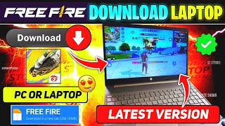 How To Download Free Fire In Laptop  Free Fire Download Pc  Laptop Me FF Kaise Download Kare [upl. by Ettelegna]