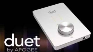 Recording with Apogee Duet [upl. by Akedijn]