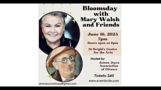 Bloomsday 2023  St Brigids Centre for the Arts Ottawa [upl. by Gaeta]