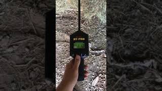 Agratronix Hay Moisture Tester First Use From Rural King [upl. by Eednim]