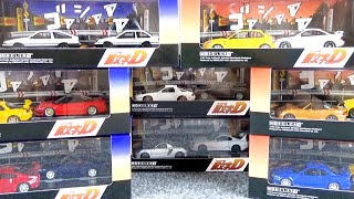 「MODELERS 164 頭文字D セット」を開封♪トレノ、RX7、GTR、NSXなど登場 [upl. by Affer77]