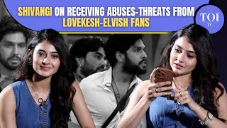 Shivangi Khedkar on Sai Ketan Raos game Receiving Abuses Threats from LovekeshElvish Fans amp More [upl. by Eillod]