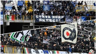 Ascoli  Brescia  Tifo delle due tifoserie 27022024  Serie B [upl. by Meridel]