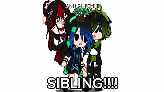 Siblings meme  by FANG gachaclub [upl. by Ezarras999]