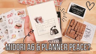 Midori A6 Grid Notebook  Aura Estelle B6 Planner  2024 Planner Review [upl. by Glaab]