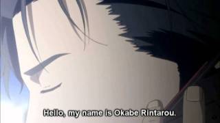 Steins Gate  Funny Phone Call Episode 9 [upl. by Anilorak]