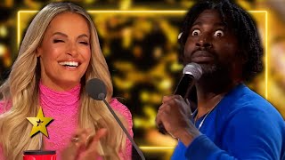 Comedian Wins The Golden Buzzer With a HILARIOUS Audition on Canadas Got Talent [upl. by Oly]