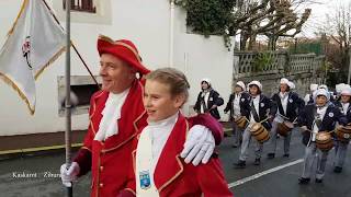 Hendaye Tamborrada  Musique d Eusko avec la Zarpai Banda [upl. by Branden]