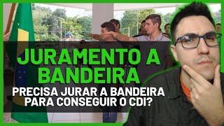 PRECISA JURAR A BANDEIRA PARA CONSEGUIR O CDI CERTIFICADO DE DISPENSA MILITAR [upl. by Bergeron]