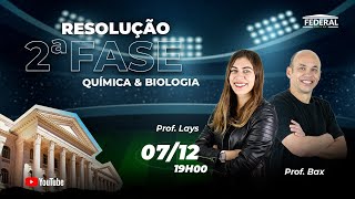 Resolução de 2ªfase UFPR  Química amp Biologia [upl. by Gaile]