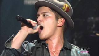 Bruno Mars Just The Way You Are Performing Live at MSG [upl. by Zerk971]