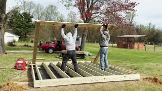 Picnic Shelter Build [upl. by Ebberta]