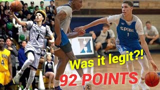 LaMelo Ball 92 Points in 92 Seconds [upl. by Sellig]