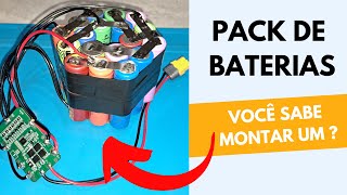 Pack de Baterias você sabe como fazer e testar um [upl. by Sivar923]