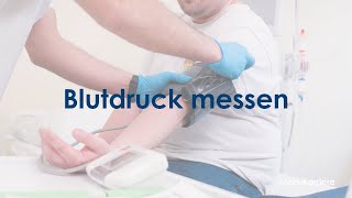 Blutdruck messen  Durchführung und Anleitung  SchrittfürSchritt erklärt [upl. by Hartwell379]