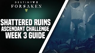 Destiny 2 Forsaken  Ascendant Challenge Week 3 quotShattered Ruinsquot Guide Chest Toland amp Lore [upl. by Theona]