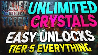 Unlimited Crystals Glitch Mauer Der Toten Cold War Zombies Glitches Mauer Der Toten Glitch Cold War [upl. by Vlad]