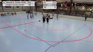 Open Div Playoffs 2024 Game 1 Wasatch v Dallas Derby Devils [upl. by Alehc431]