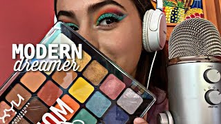 ASMR maquillandome con Modern dreamer de nyx cosmetics [upl. by Trumann]