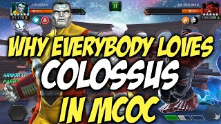 Why Everybody Loves Colossus In MCOC  Marvel Contest Of Champions [upl. by Zealand]