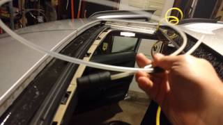 How To Fix Leaking Jeep Water on Floorboard Carpet [upl. by Whitebook550]