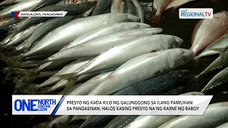 One North Central Luzon Presyo ng per kilo ng galunggong halos kasing presyo na ng karne ng baboy [upl. by Eiluj]