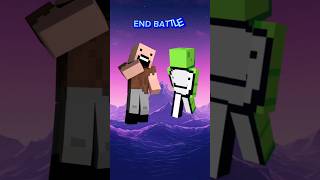 notch vs dream who will win shorts minecraft shortsfeeds [upl. by Ahsitauq]