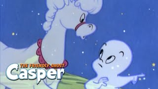 Caspers Moon Trip  Casper the Friendly Ghost  Full Episode  Cartoons for Kids [upl. by Chretien763]