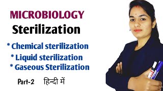 Sterilization and Disinfection Part2  Chemical sterilization  Liquid amp Gaseous sterilization [upl. by Tnerb181]