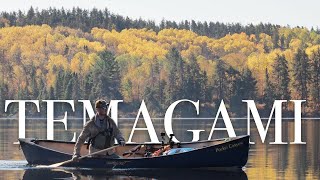 Temagami  Solo Fall Canoe Trip Through The Temagami Wilderness [upl. by Enirok]