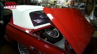 1962 Ford Thunderbird Roadster Trunk Opening Mechanism [upl. by Naujahs285]