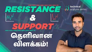 Support and Resistance Trading strategy in Tamil  Trading for beginners in Tamil  Trading in Tamil [upl. by Bock]