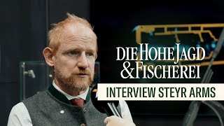 Axl Krempler von Steyr Arms im Interview  Die Hohe Jagd amp Fischerei 2024 [upl. by Uoliram778]