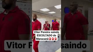 Vitor Pereira saindo ESCOLTADO do Maracanã🚨🚨🚨🚨 shorts [upl. by Orenid99]