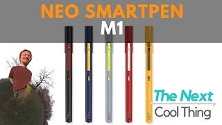 Neo Smartpen M1 Unboxing Part 1 of the Neo smartpen series initial use of the smartpen with ncode [upl. by Ecnarretal885]