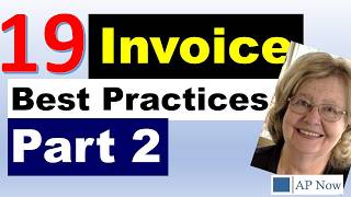 Accounts Payable Best Practices Part 2 Invoices [upl. by Rubenstein838]